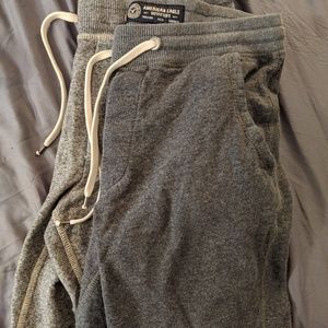 Pair Of Two American Eagle Sweatshorts Men's Small